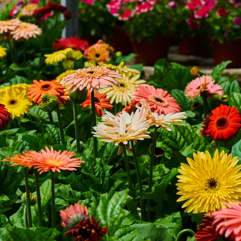 Sélection de Gerbera jamesonii – Gerbera
