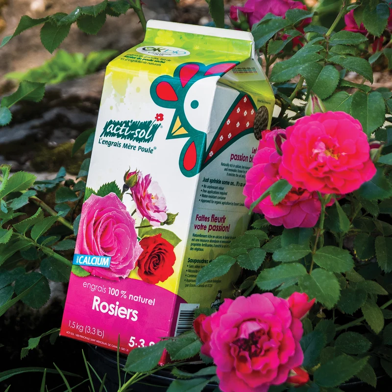 Engrais Rosiers et Fleurs 5-3-8 100% naturel