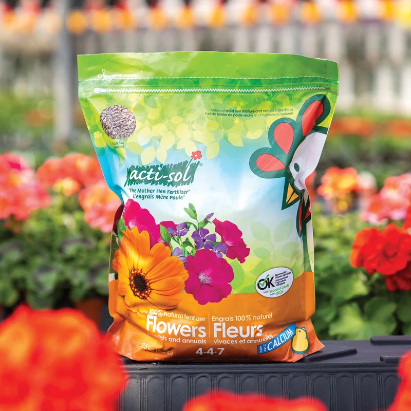 Engrais Fleurs Vivaces et Annuelles 4-4-7 100% naturel