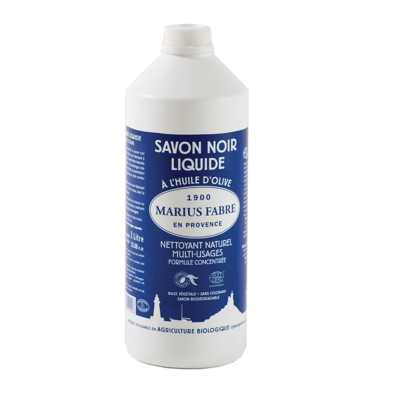 Savon noir liquide à l'huile d'olive - Marius Fabre