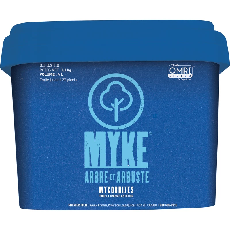 Myke Arbres et Arbustes avec mycorhizes