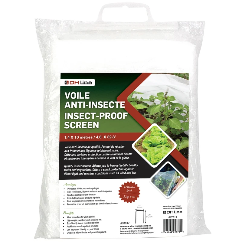 Filet de protection anti-Insectes blanc