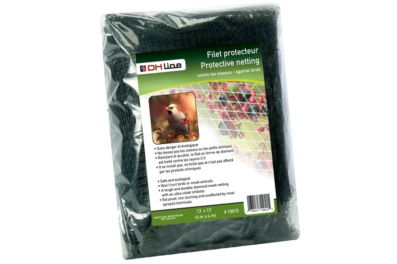 Filet extensible de protection contre les oiseaux