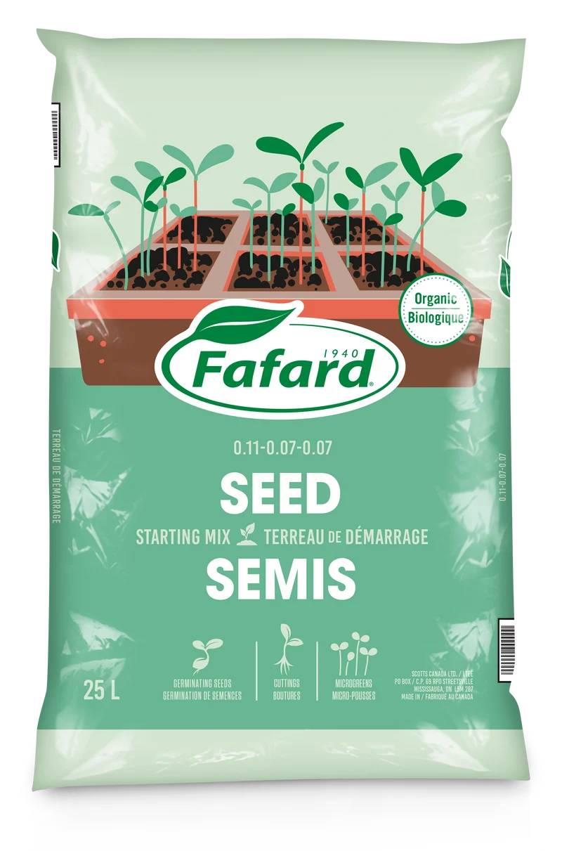 Terreau de démarrage semis biologique Fafard
