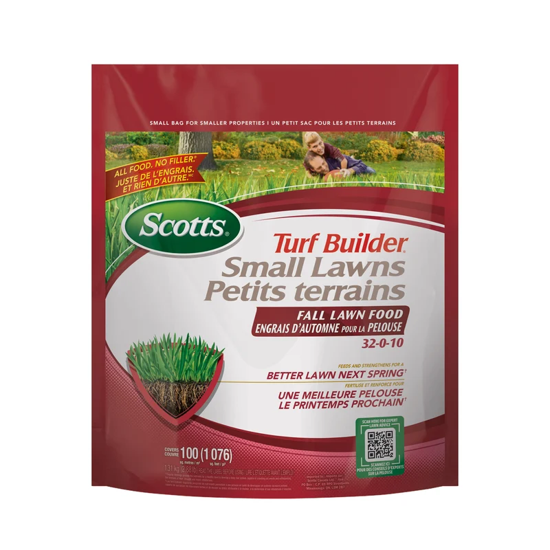 Engrais d'automne pour pelouse Scotts® Turf Builder® 32-0-10