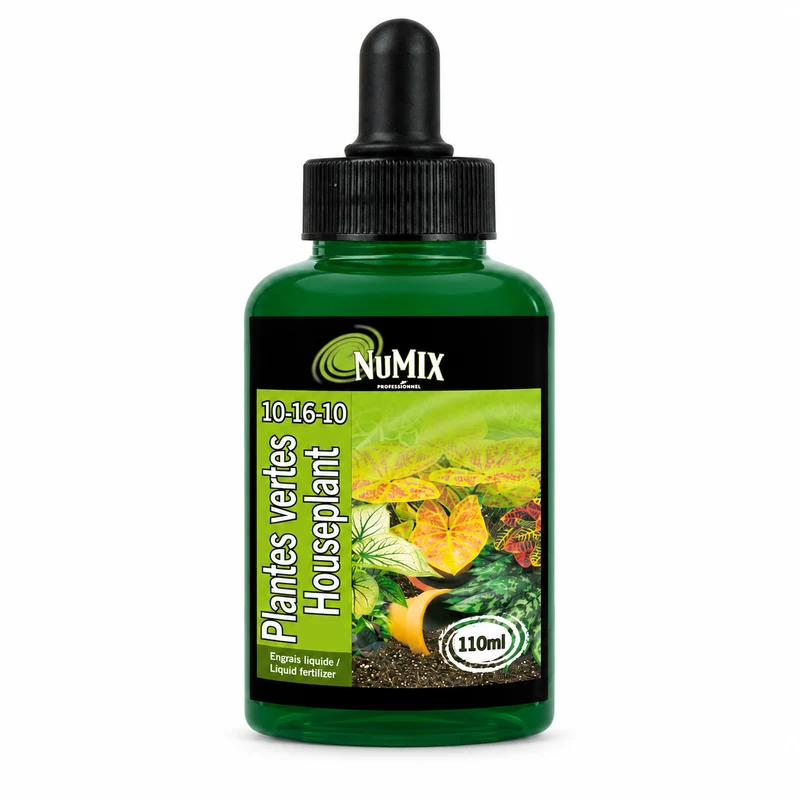 Engrais liquide pour plantes vertes NuMix 10-16-10 – 110 ml