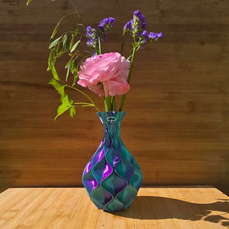 Sinus 3D Geprinte Vaas 16 cm
