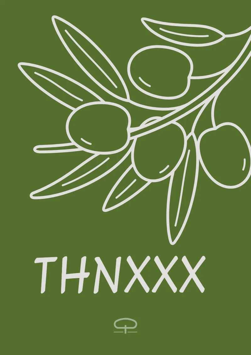 Wenskaart - Thnxxx