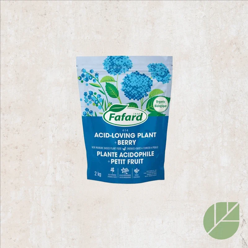 Engrais Naturel pour Petits Fruits et Plantes Acidophiles – Fafard 4-1-4