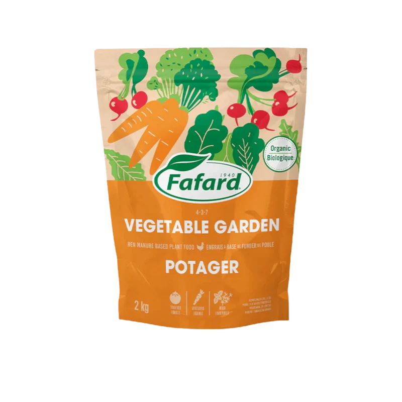 Engrais Naturel pour Jardin de Légumes 4-3-7