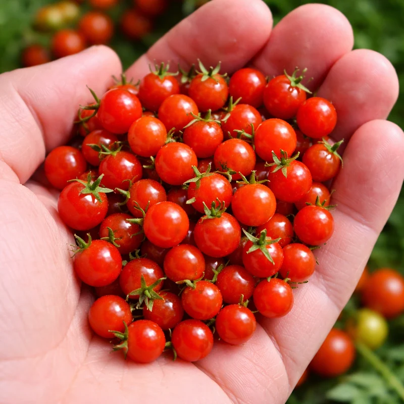 Tomate cerise ‘Spoon’ ( Solanum pimpinellifolium )