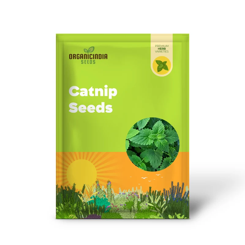 Organic Catnip Seeds – Premium Variety for Healthy Cats & Lush Garden Growth