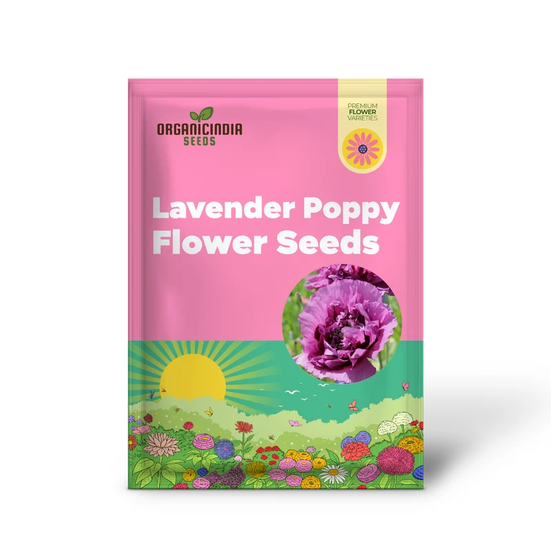 Lavender Double Poppy Flower Seeds, Cultivating Beauty and Tranquility in Your Garden with Expert Planting and Gardening