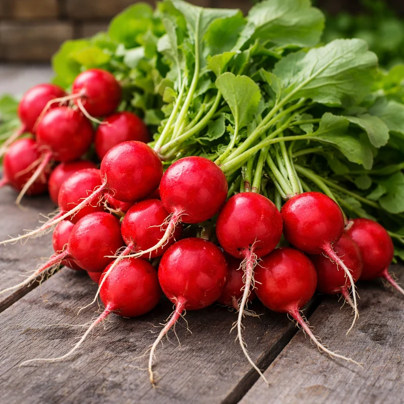 Radis ‘Cherry Belle’ ( Raphanus sativus var. radicula )