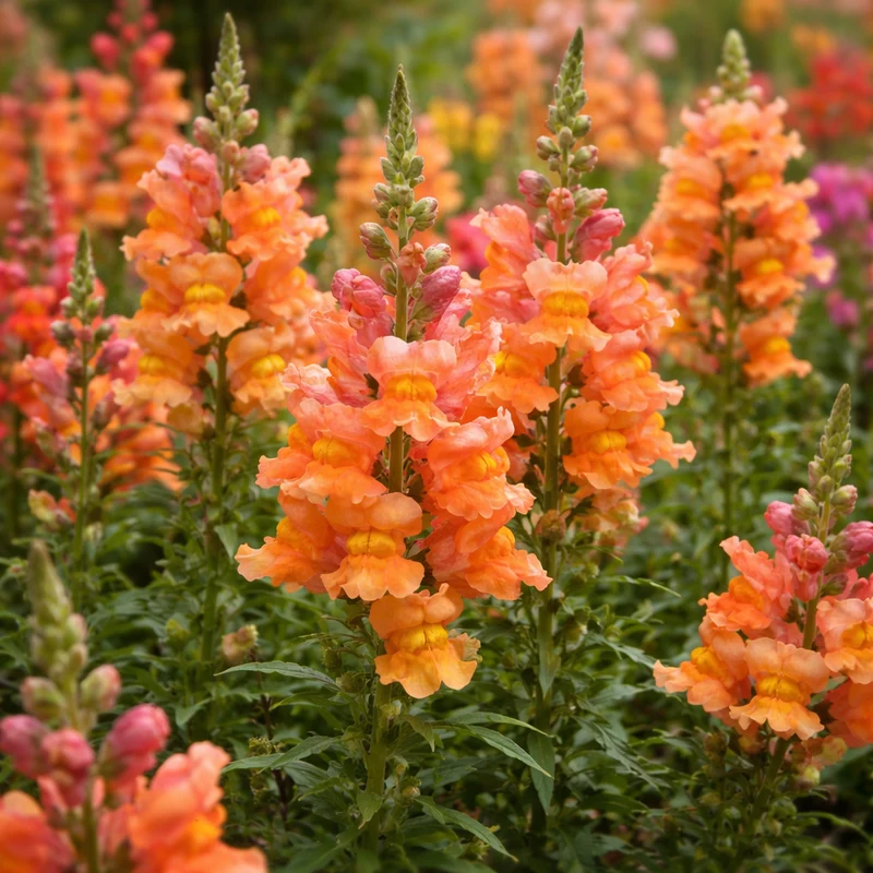 Muflier ‘Orange Wonder’ ( Antirrhinum majus )
