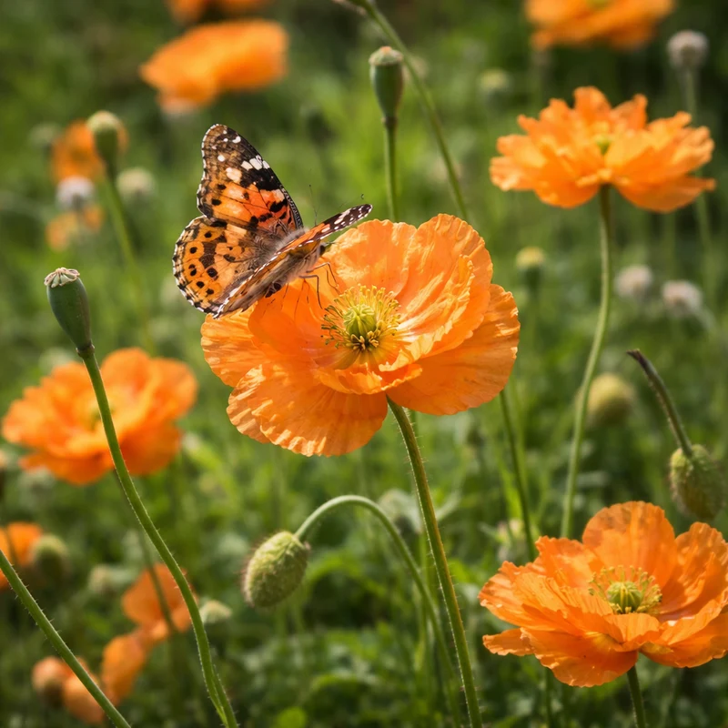 Pavot de Turquie ( Papaver pilosum )