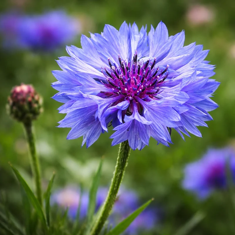 Centaurée bleuet ( Centaurea cyanus )