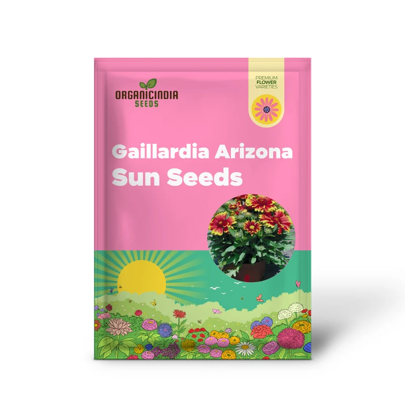 Gaillardia Arizona Sun Seeds For Planting Elevate Your Gardening Experience with Vibrant Blooms and Endless Sunshine!