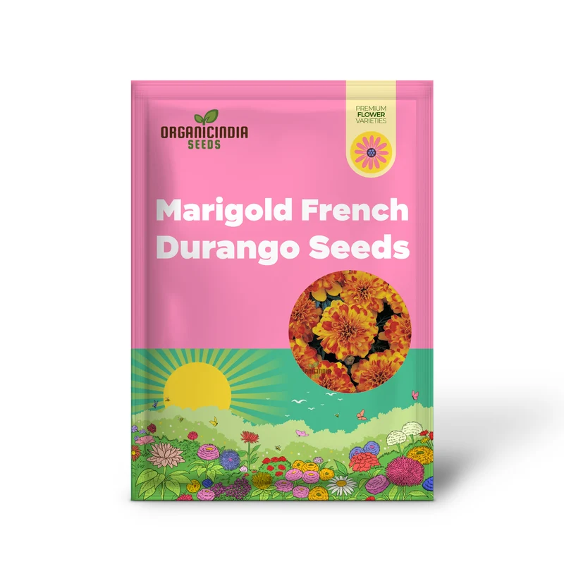 Marigold French Durango Mixed Seeds Enhance Your Garden with Premium Quality Seeds for Successful Gardening