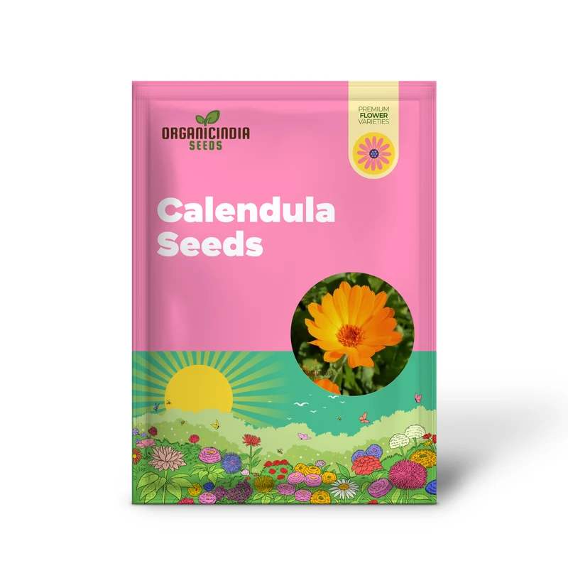 Calendula 'Winter Sun' Seeds for a Burst of Color in Your Garden â€“ Elevate Your Gardening Experience with Vibrant Blooms!