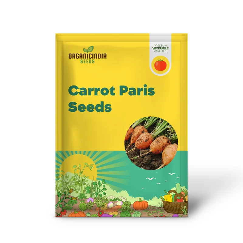 Carrot Paris Vegetable Seeds, Cultivate Sweet and Flavorful Carrots with Expert Tips on Growing from Seed to Harvest