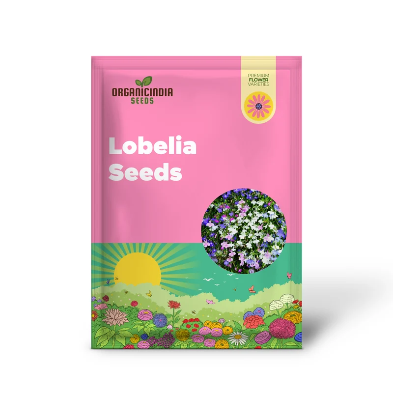 Cornflower and Lobelia String of Pearls Seeds for Gardening Enthusiasts - Cultivated for Stunning Blooms