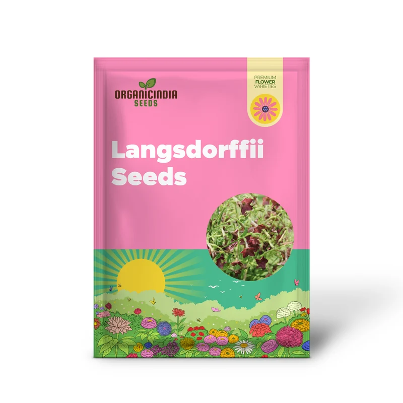 Nicotiana Langsdorfii Bronze Queen Flower Seeds - Grow Stunning and Unique Bronze-Colored Flowers in Your Garden