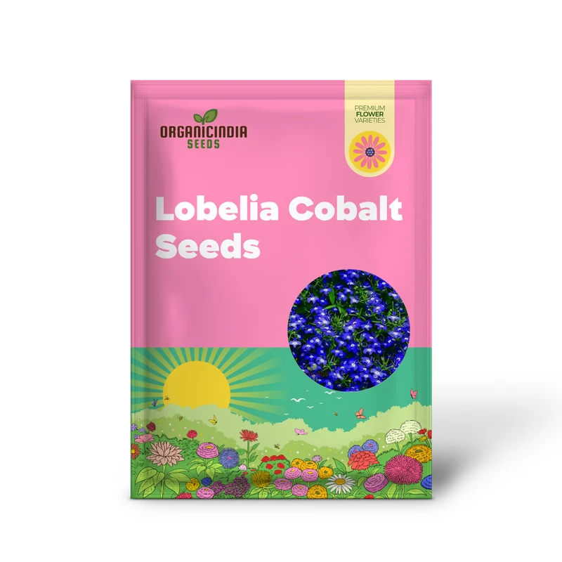 Lobelia Seeds (Cobalt Blue Lobelia Seeds) - Vibrant Blue Blooms for Expert Gardening