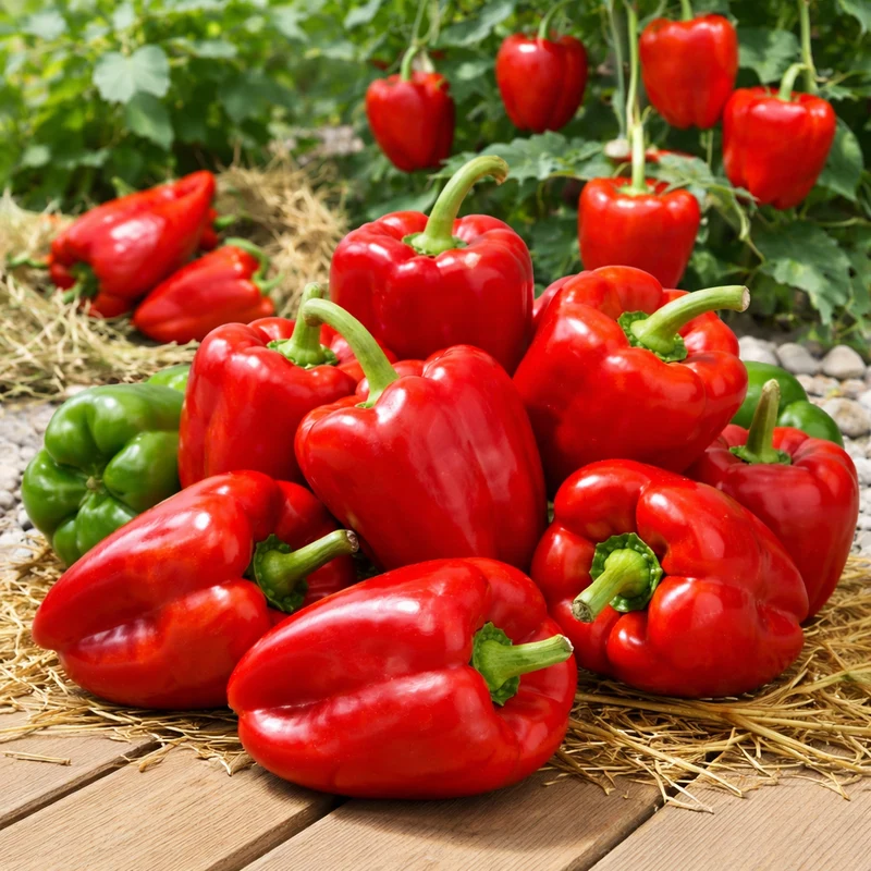 Poivron rouge ‘Classic’ F1 ( Capsicum annuum )