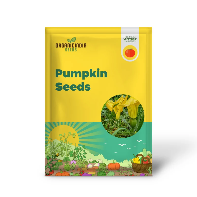 Pumpkin Blossom Seeds - Grow Beautiful and Edible Pumpkin Flowers in Your Garden