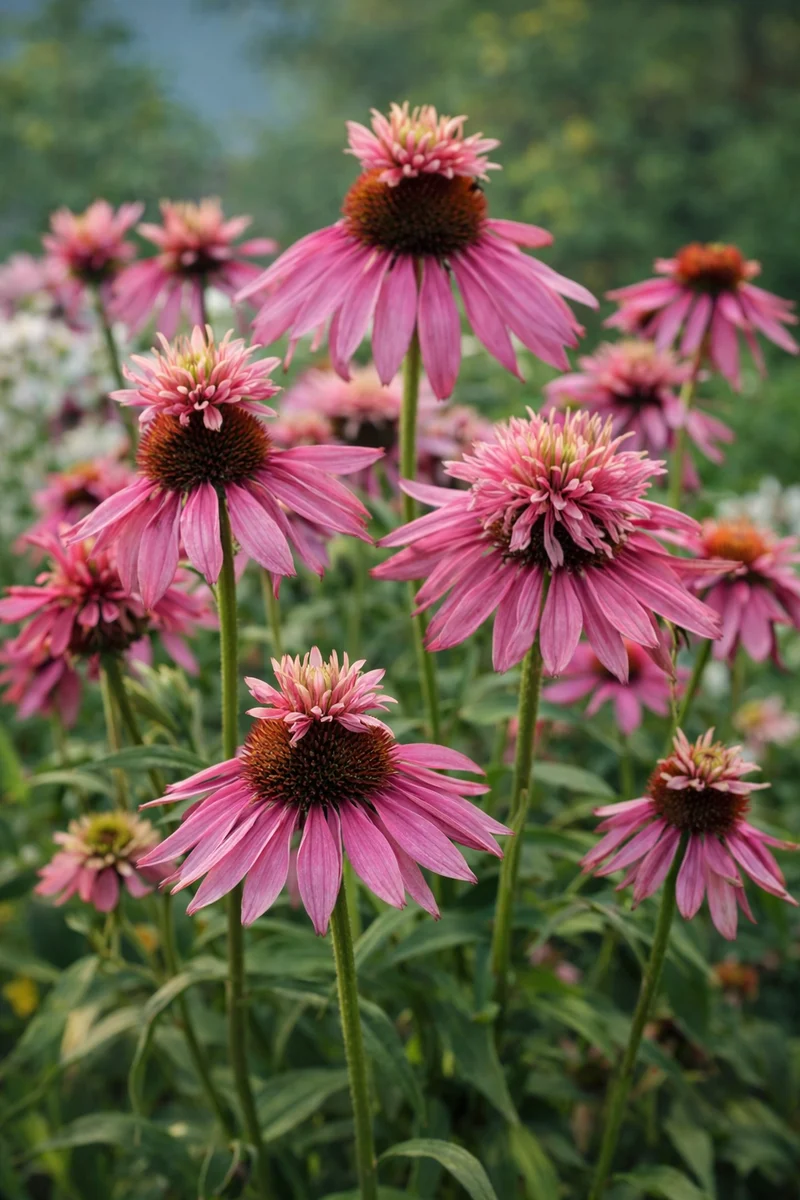 Échinacée ‘Double Decker’ ( Echinacea purpurea )