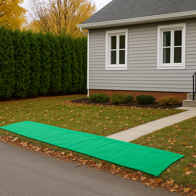 Protecteur de pelouse verte 1.6 pi x 8 pi