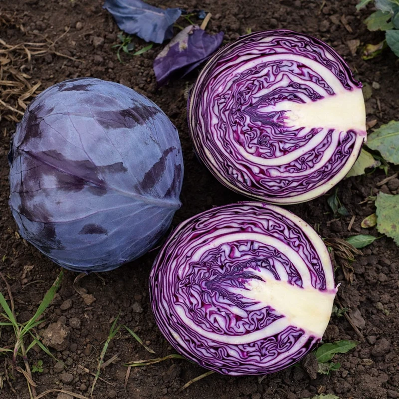 Chou d'été rouge ‘Alfaro’ ( Brassica oleracea var. capitata )