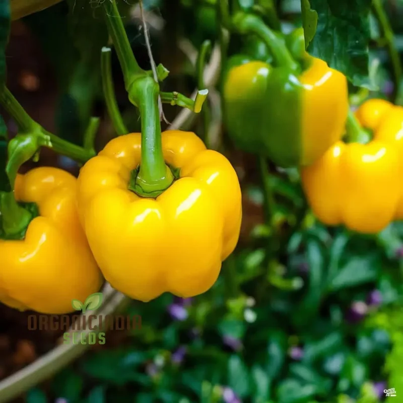 Yellow Sweet Pepper Vegetable Seeds, Bright and Crunchy Peppers for Fresh Garden Flavor