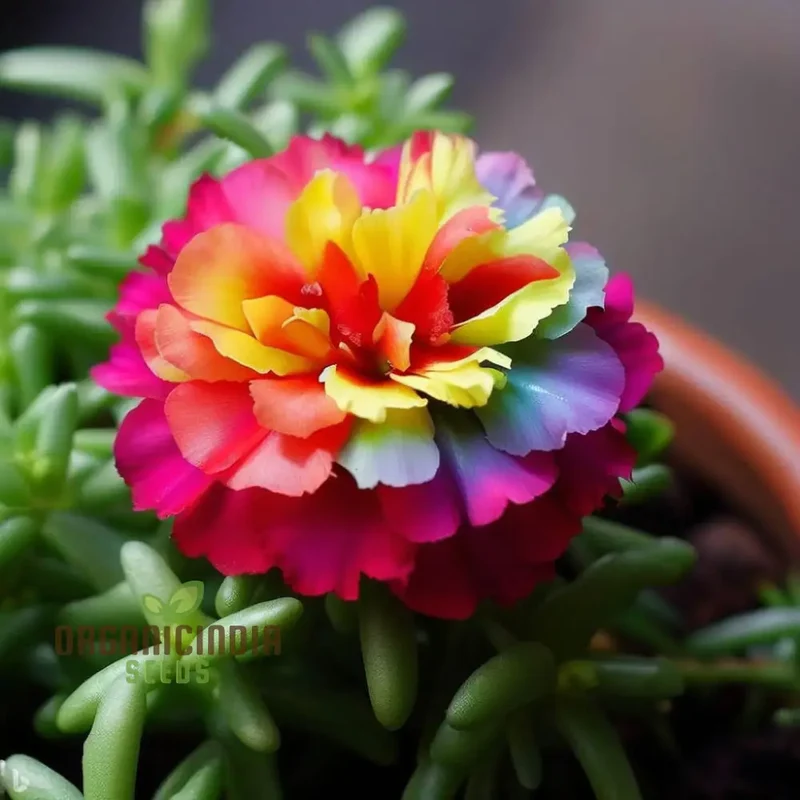 Rainbow Portulaca Flower Seeds - Perfect for Gardening Enthusiasts - Vibrant & Hardy Seeds for Your Garden