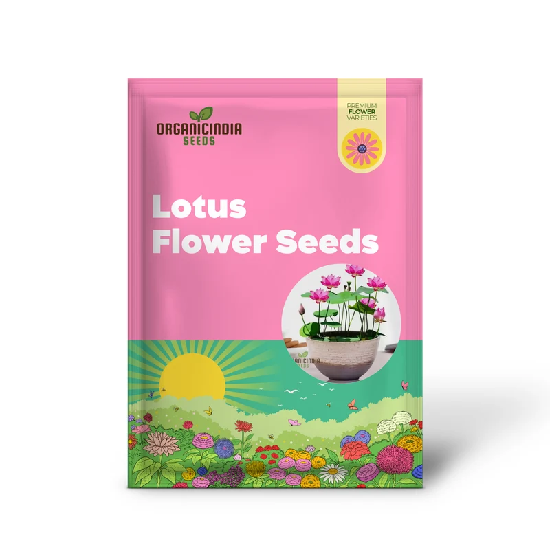 Premium Mix Colour Lotus Flower Seeds for Vibrant Gardening Perfect for Home and Outdoor Gardens
