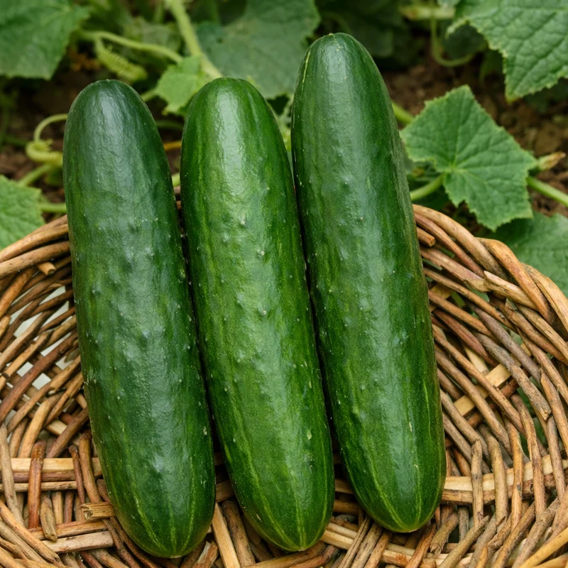 Concombre ‘Marketmore 70’ bio ( Cucumis sativus )