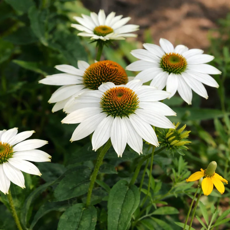 Échinacée ‘PowWow blanc’ ( Echinacea purpurea )