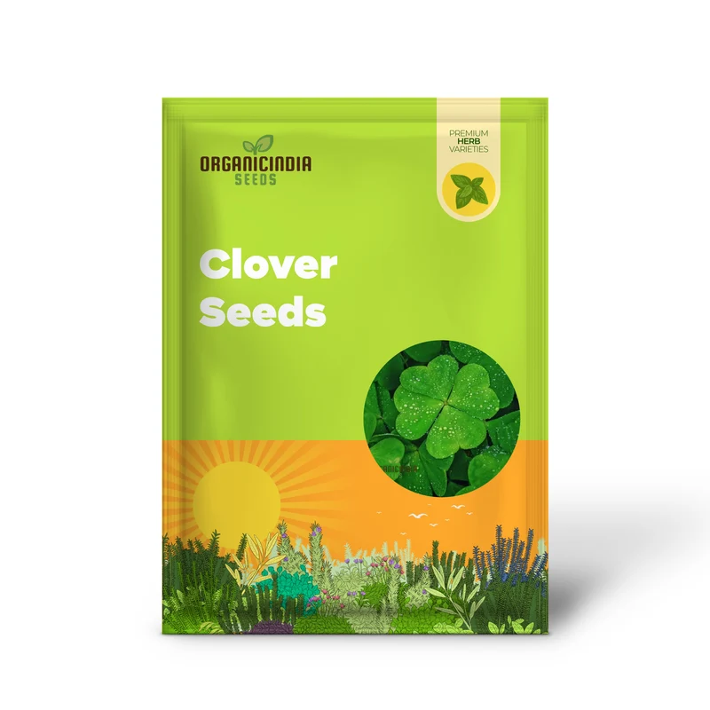 Clover Seeds – Lush Green Ground Cover & Soil Enrichment for Garden and Lawn