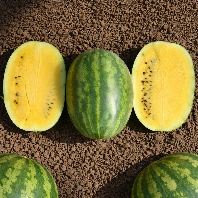 Melon d'eau ‘Lemon Krush’ ( Citrullus lanatus )