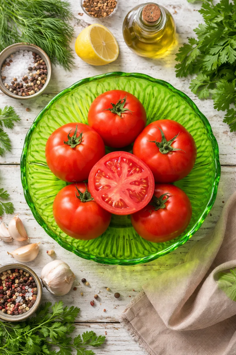 Tomate rouge ‘SuperBec’ ( Solanum lycopersicum )