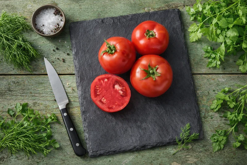 Tomate rouge ‘Ultrabec’ ( Solanum lycopersicum )