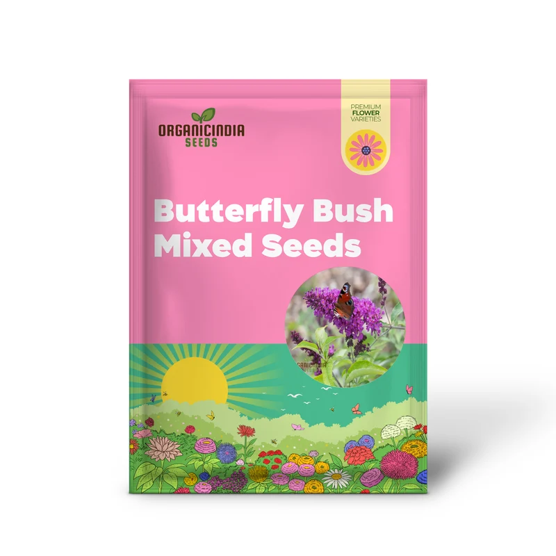 Butterfly Bush Mixed Seeds – Vibrant Blooms for Pollinator Gardens
