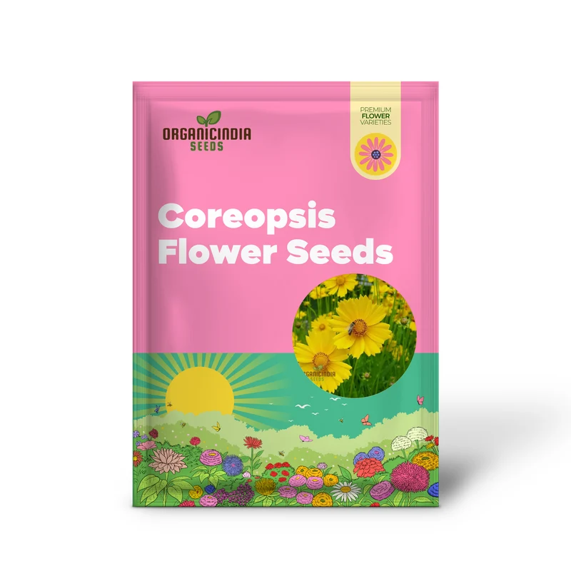 Tickseed Lance-Leaved Coreopsis - Heat & Drought Tolerant Wildflowers for Thriving Gardens | Resilient, Vibrant, and Low-Maintenance Perennials