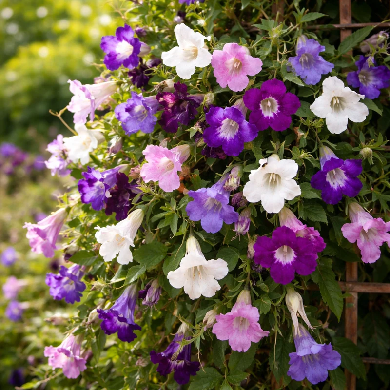 Asarine grimpante ‘Mélange’ ( Asarina scandens )