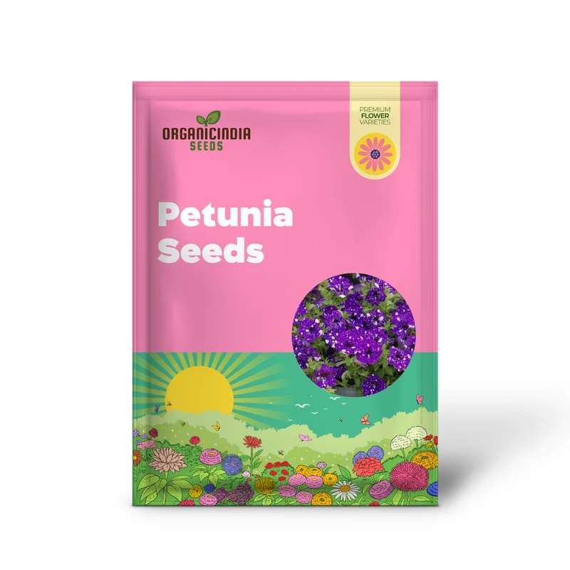Rare Night Sky Petunia Seeds Celestial Blooms for Stunning Garden Displays