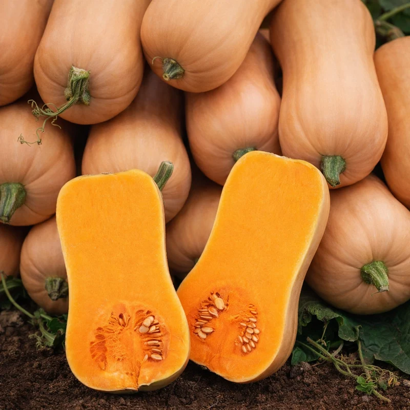 Courge ‘Butternut Quantum’ ( Cucurbita pepo )