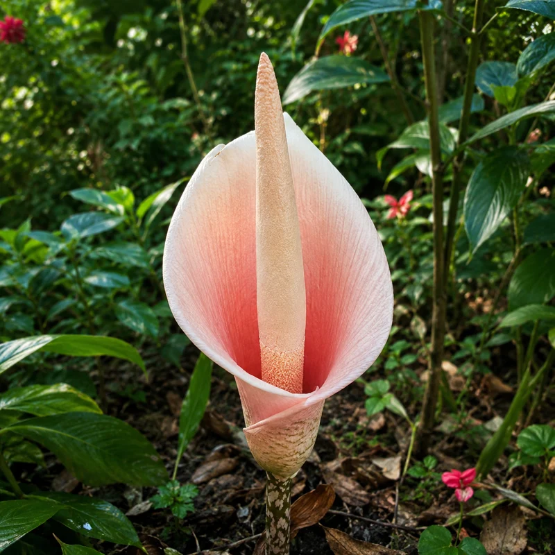 Amorphophallus 'Voodoo Lily'