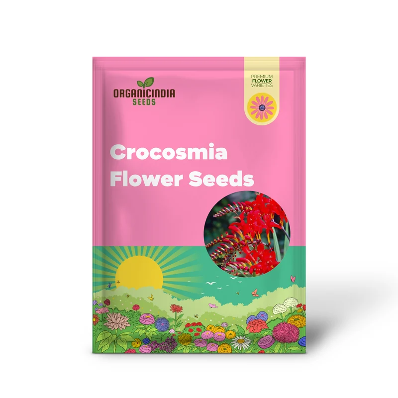Crocosmia Red Flower Seeds for Vibrant Gardening Perfect for Enthusiasts and Seasoned Gardeners Alike