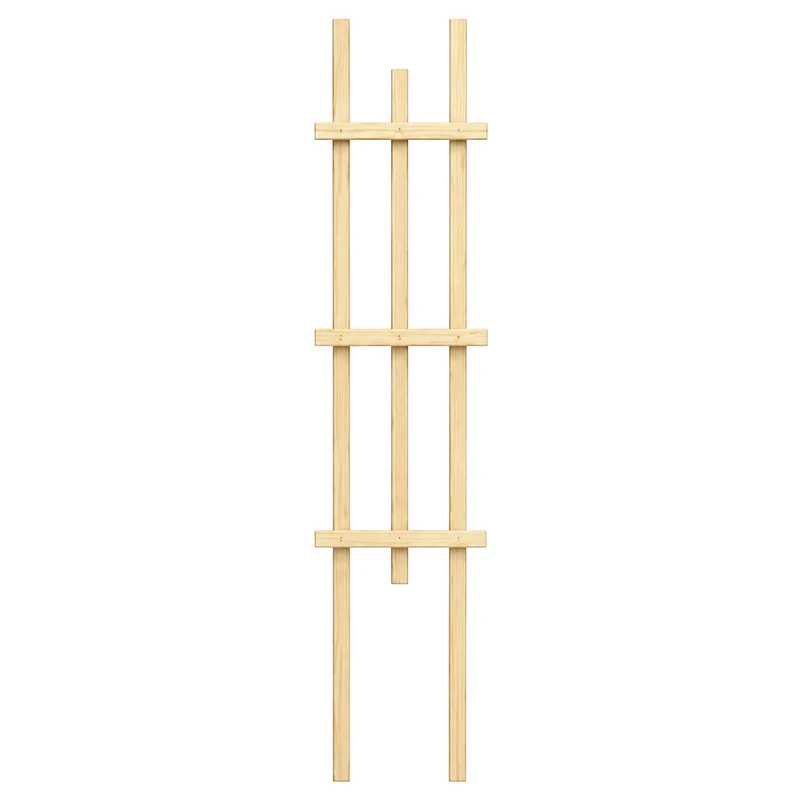 Treillis pour plantes en pin naturel – 5 × 24 po